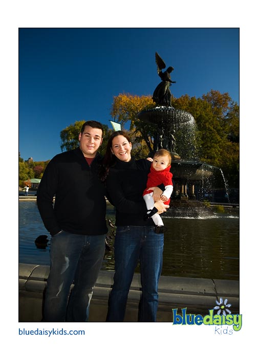 Central Park and FAO Schwartz NYC family portraits