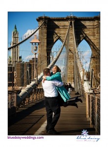Brooklyn Bridge and SoHo portrait session in New York City