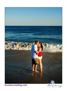 Robert Moses beach summer engagement session on Long Island, New York