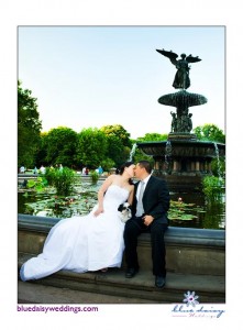 After wedding portraits in Central Park NYC