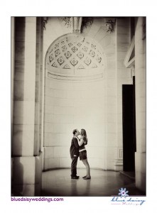 New York Public Library engagement session in Manhattan, NYC
