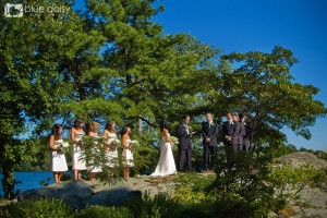 New Jersey Lake wedding ceremony