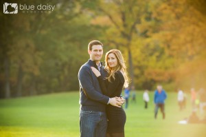 NYC Central Park engagement portrait