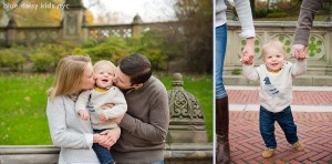 Bethesda Terrace family and kids portraits NYC