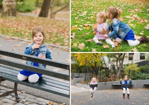 Central Park fall family portraits