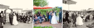 wedding ceremony Harvest on Hudson spring wedding