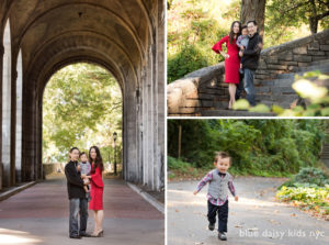 Fort Tryon Park New York City family portraits