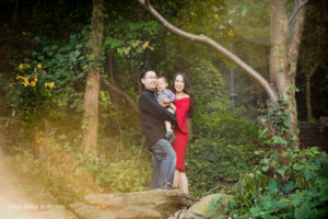 Fort Tryon Park fall family portraits
